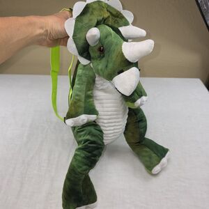 Triceratops Dinosaur Backpack Plush Stuffed Animal Adventure Planet‎